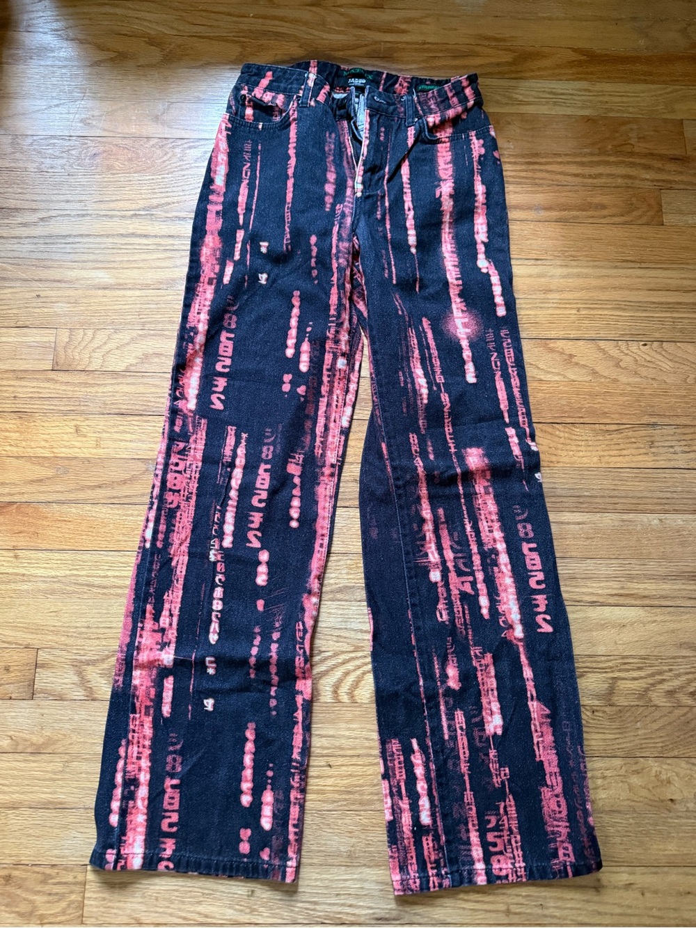 Jaded London Black Jeans matrix collab